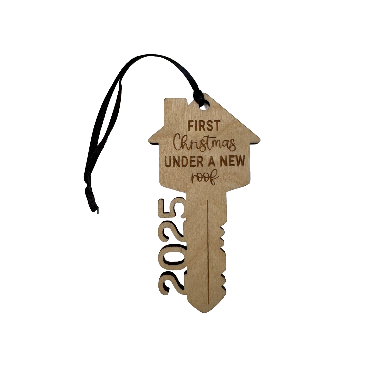 First Christmas Under A New Roof Home Key | 2025 Ornament
