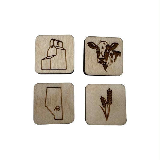 Alberta Farm Theme | Magnet 4PK