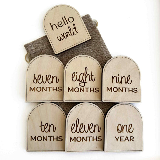 Arch Elegant | Monthly Milestone Set