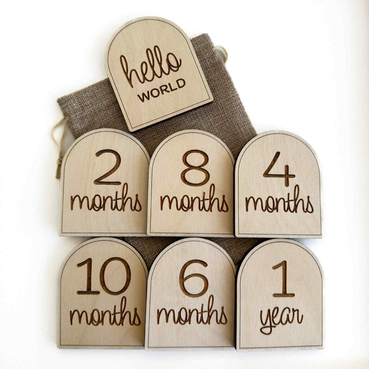 Arch Modern | Monthly Milestone Set