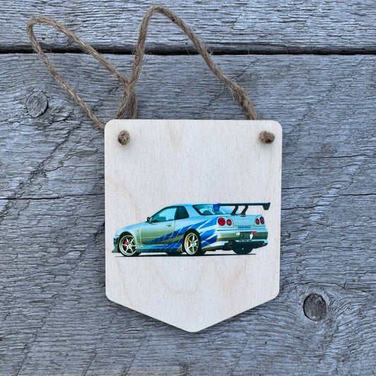 Brian's Skyline | Mini Pendant Sign