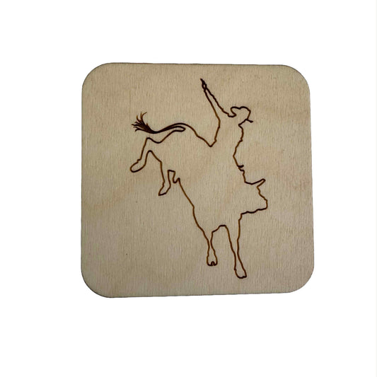 Bull Riding | Wood Coaster