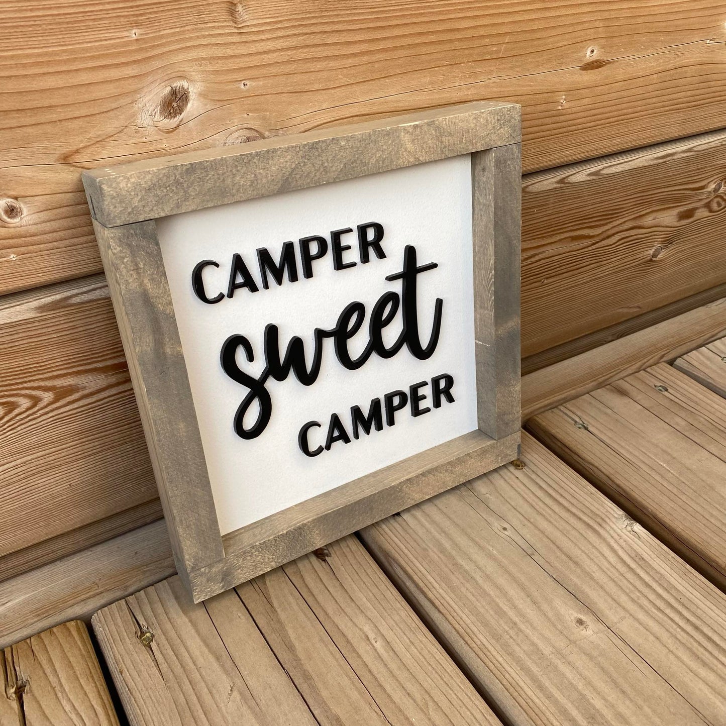 Camper Sweet Camper | Wood Sign