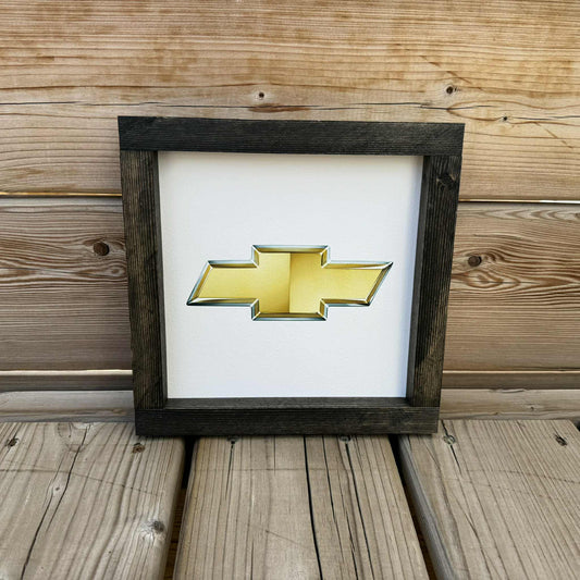 Chev Logo | Wood Sign