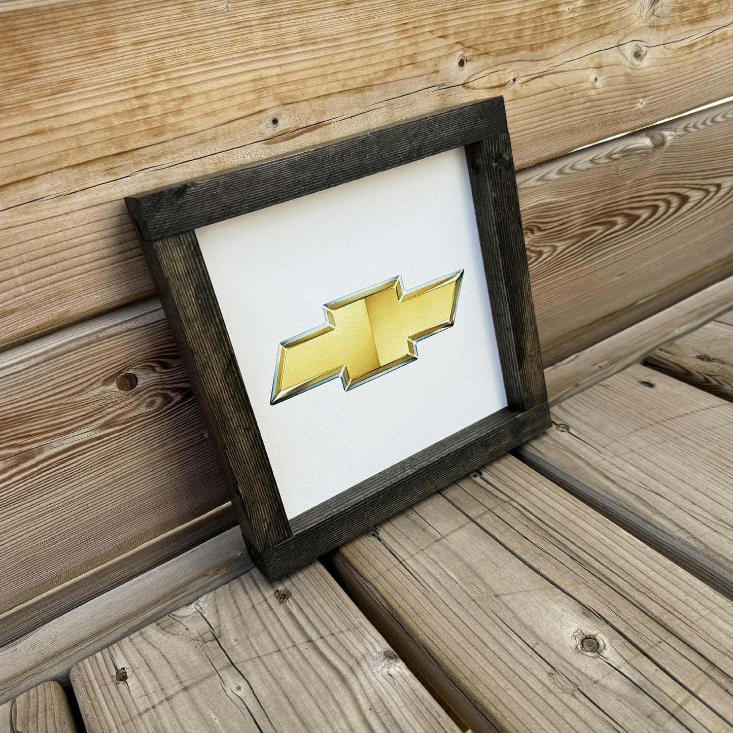 Chev Logo | Wood Sign