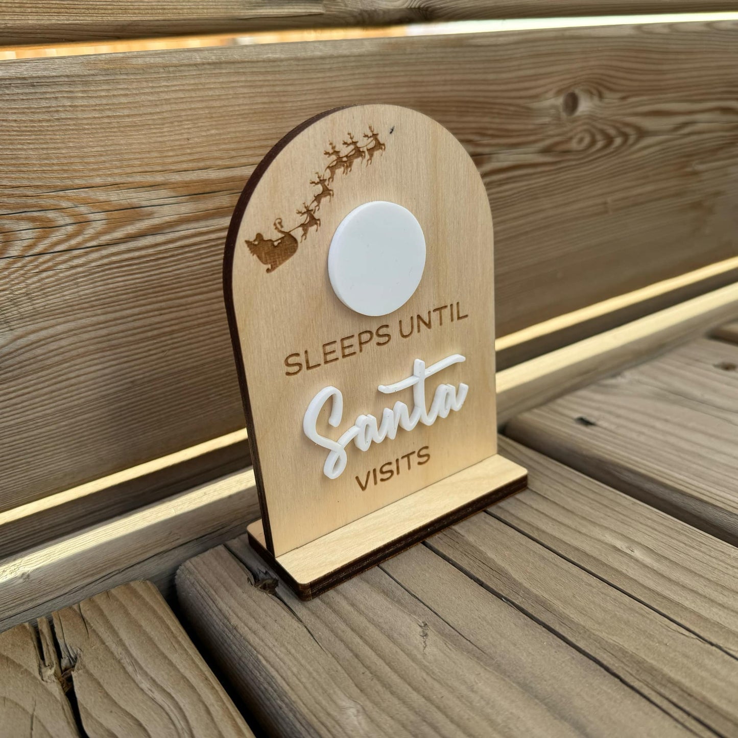 Christmas Countdown | Wood Sign
