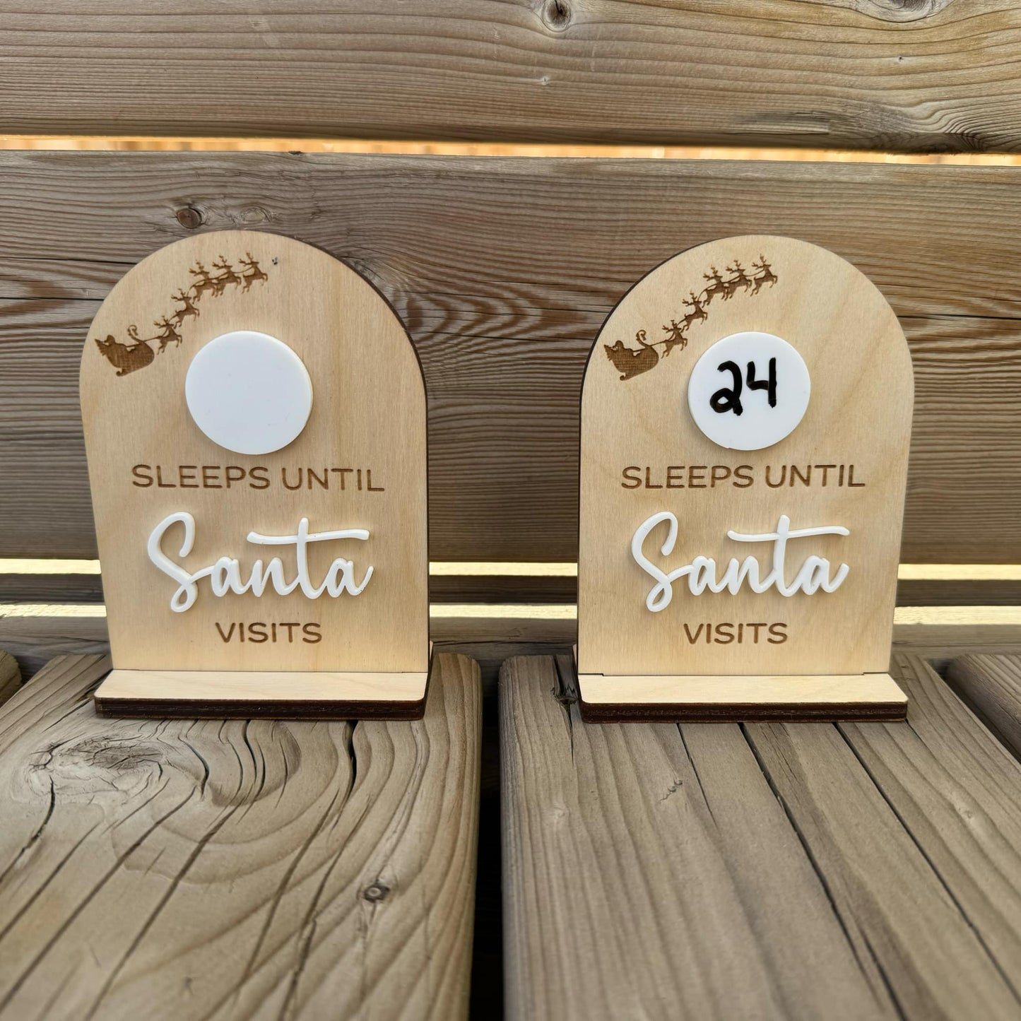 Christmas Countdown | Wood Sign