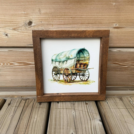 Chuckwagon | Wood Sign