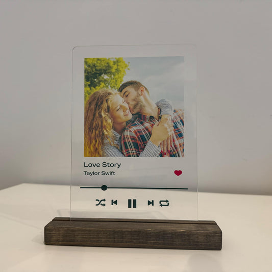 Custom Song Plaque