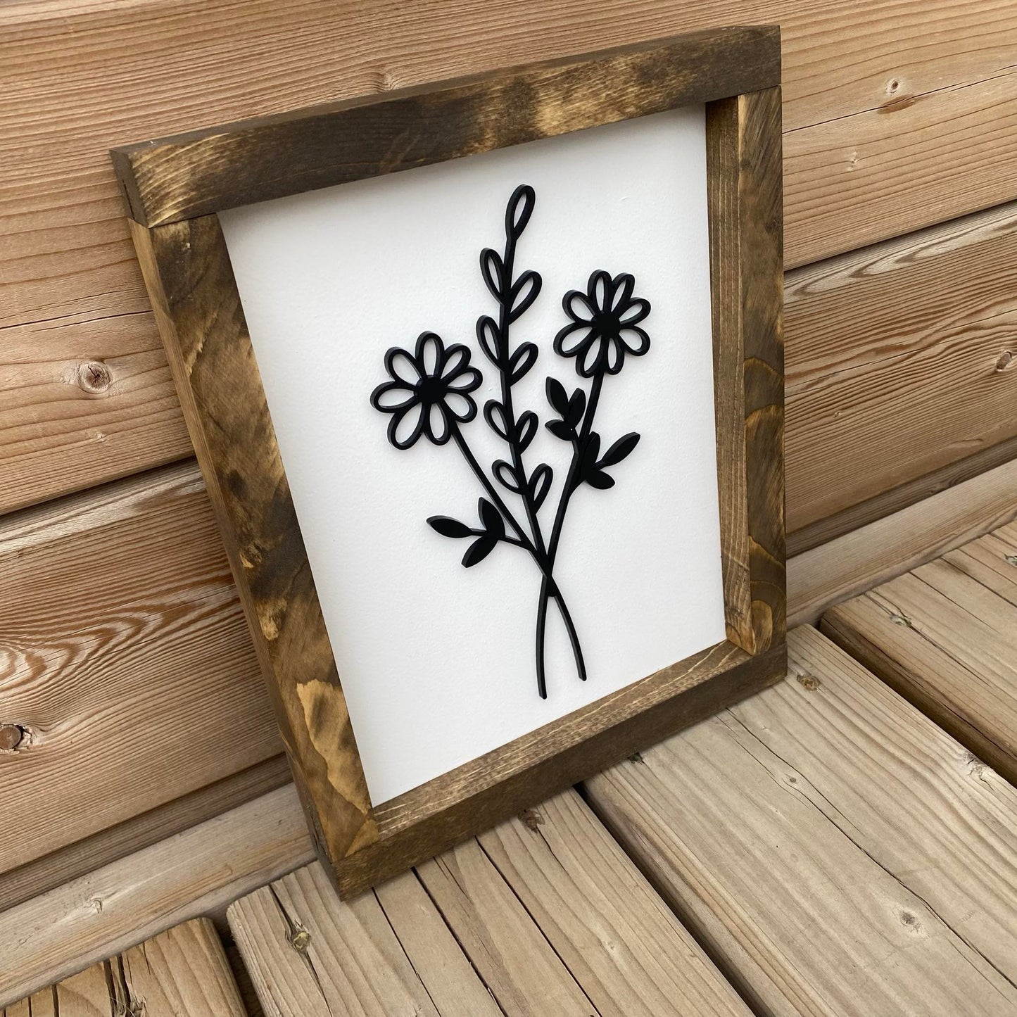 Daisy Bouquet | Wood Sign