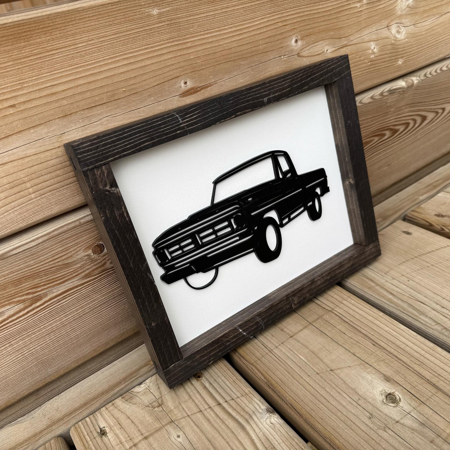 F100 Truck | Wood Sign