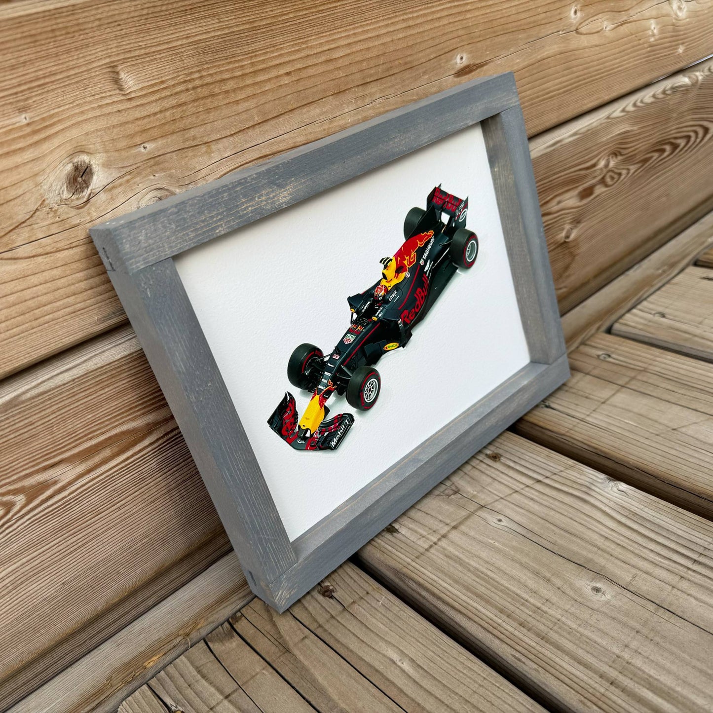 F1 Car | Wood Sign