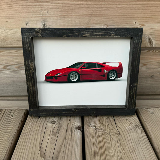 F40 | Wood Sign