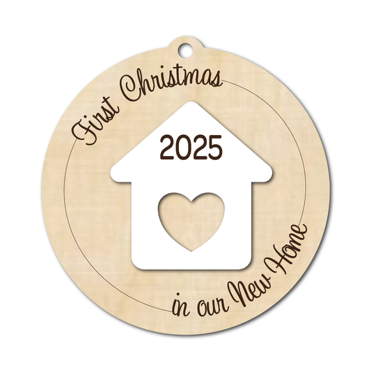 First Christmas In Our New Home Ornament | 2025 Ornament