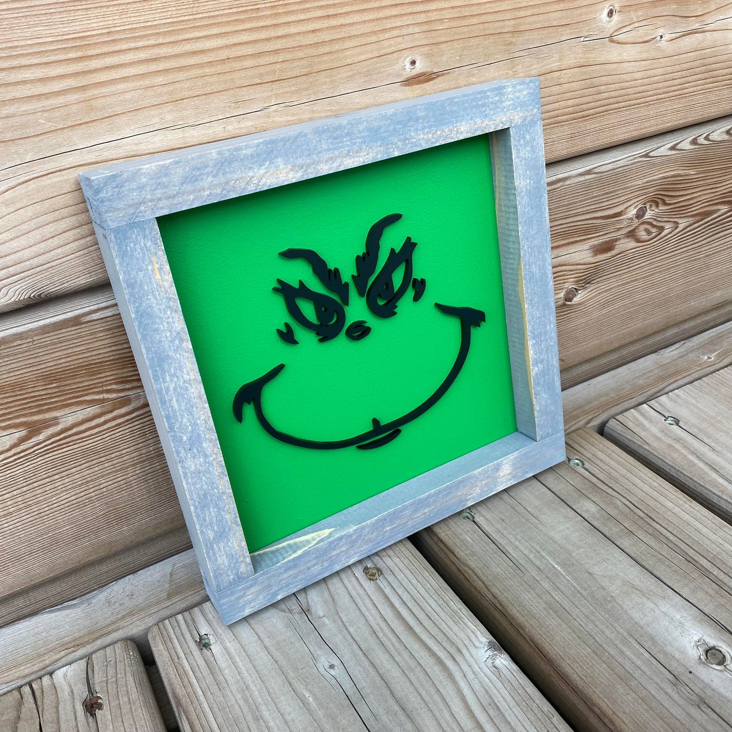 Grinch | Wood Sign