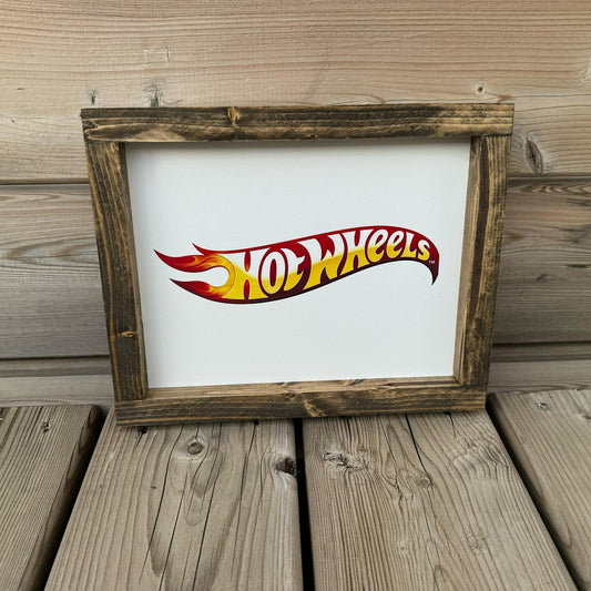 Hot Wheels | Wood Sign