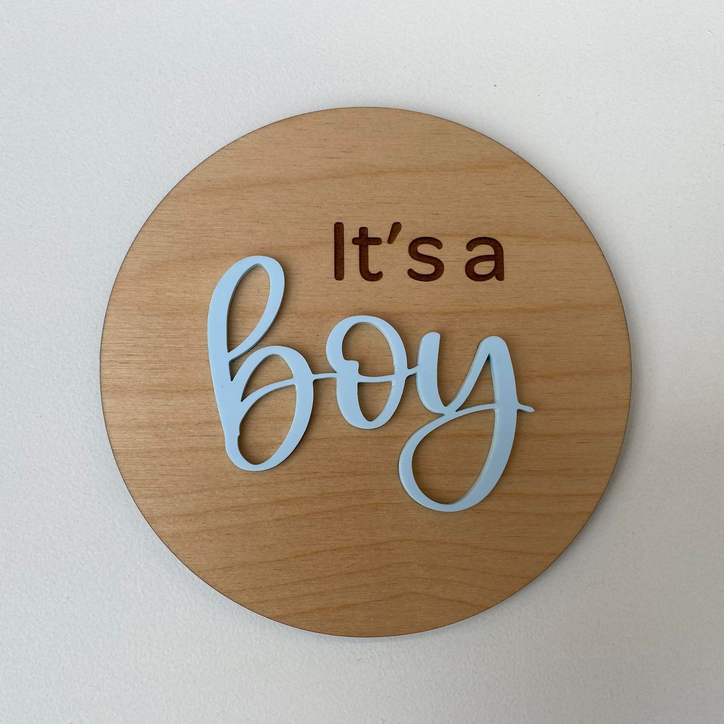 It's A Boy | Baby Announcement Sign