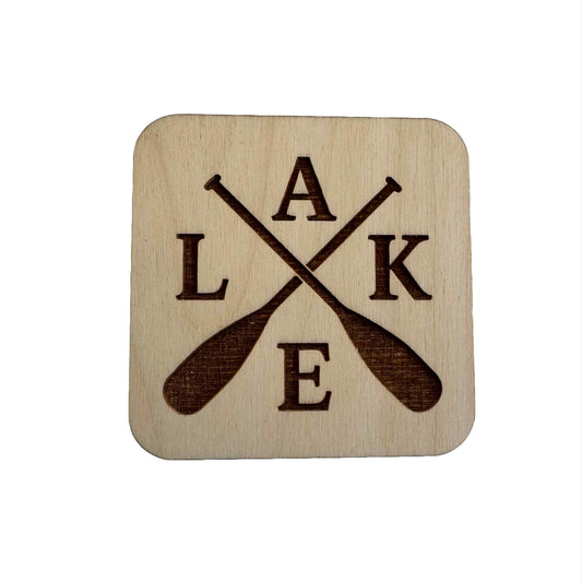 Lake | Wood Coaster