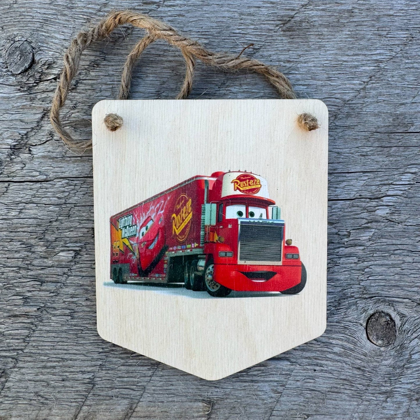 Mack | Mini Pendant Sign