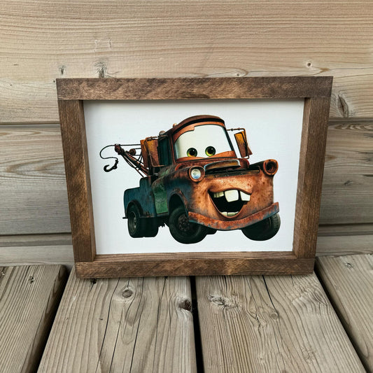 Mater | Wood Sign