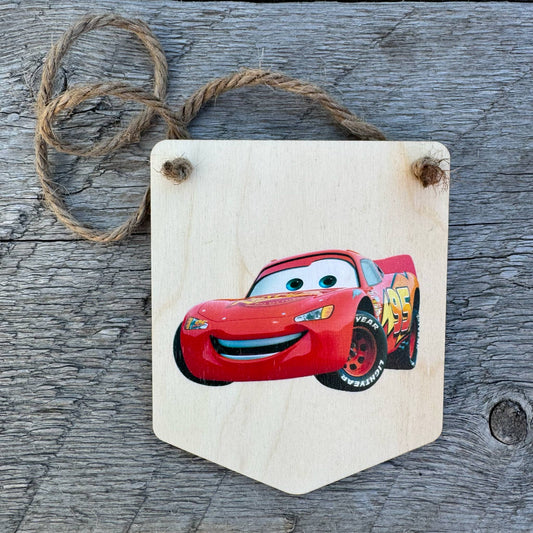 McQueen | Mini Pendant Sign