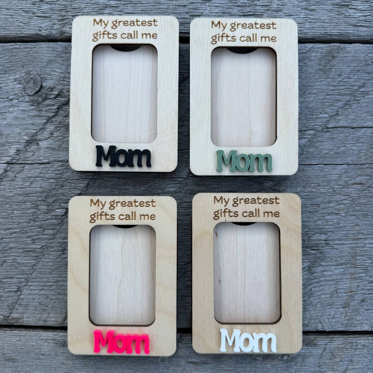 My Greatest Gifts Call Me Mom | Mini Picture Frame Magnet