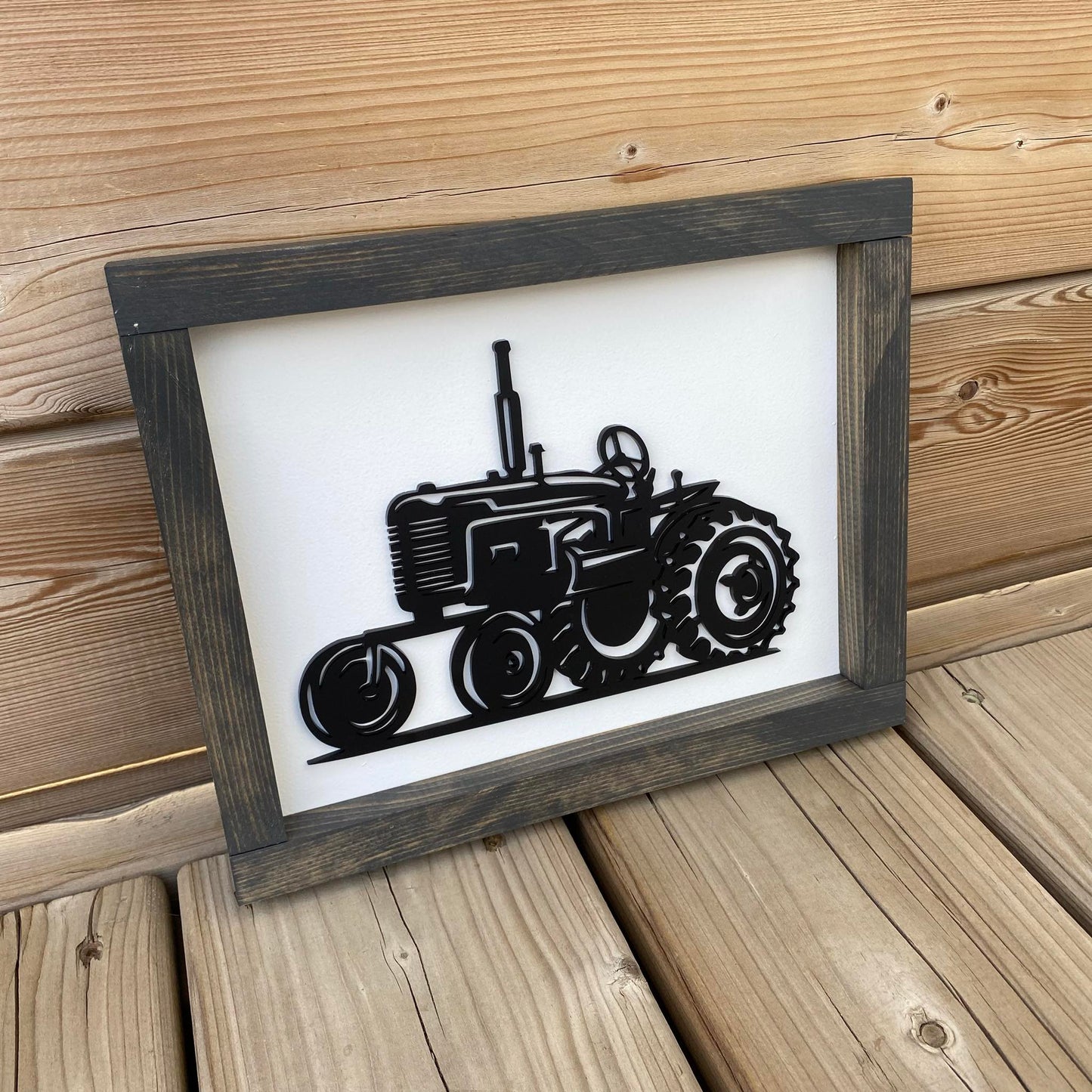 Old Tractor | Wood Sign