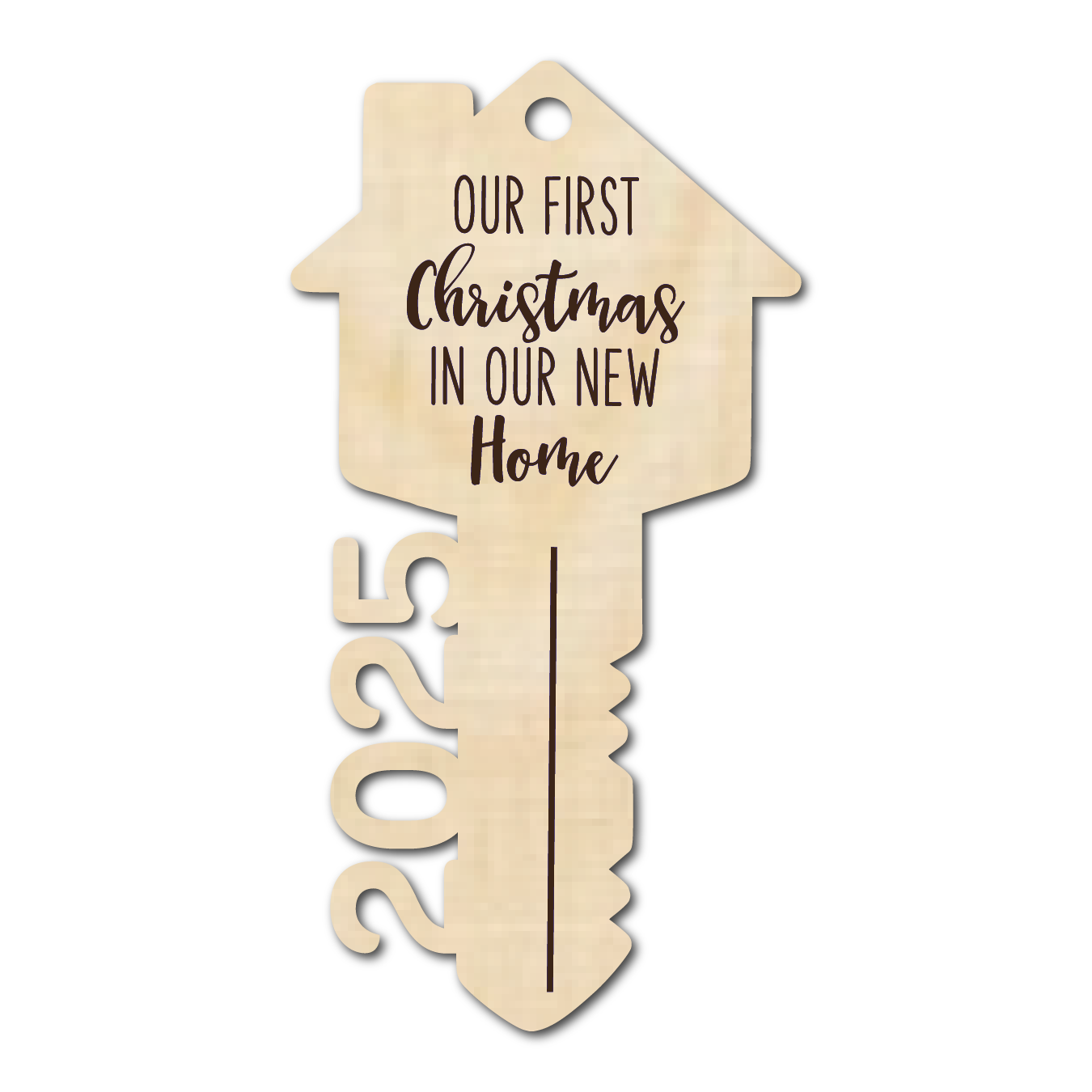 Our First Christmas In Our New Home Key | 2025 Ornament