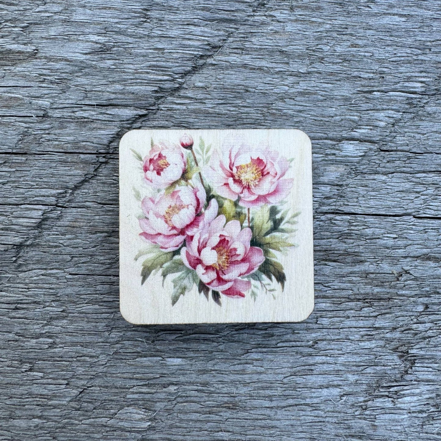 Peony Bouquet | Magnet