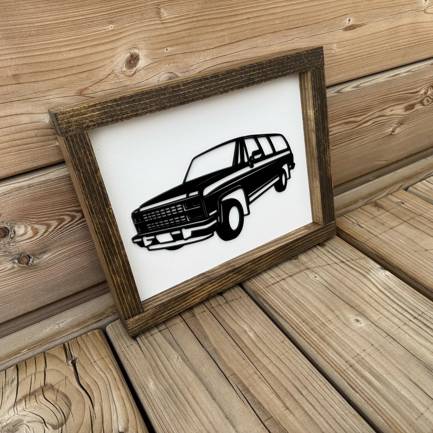 Suburban | Wood Sign