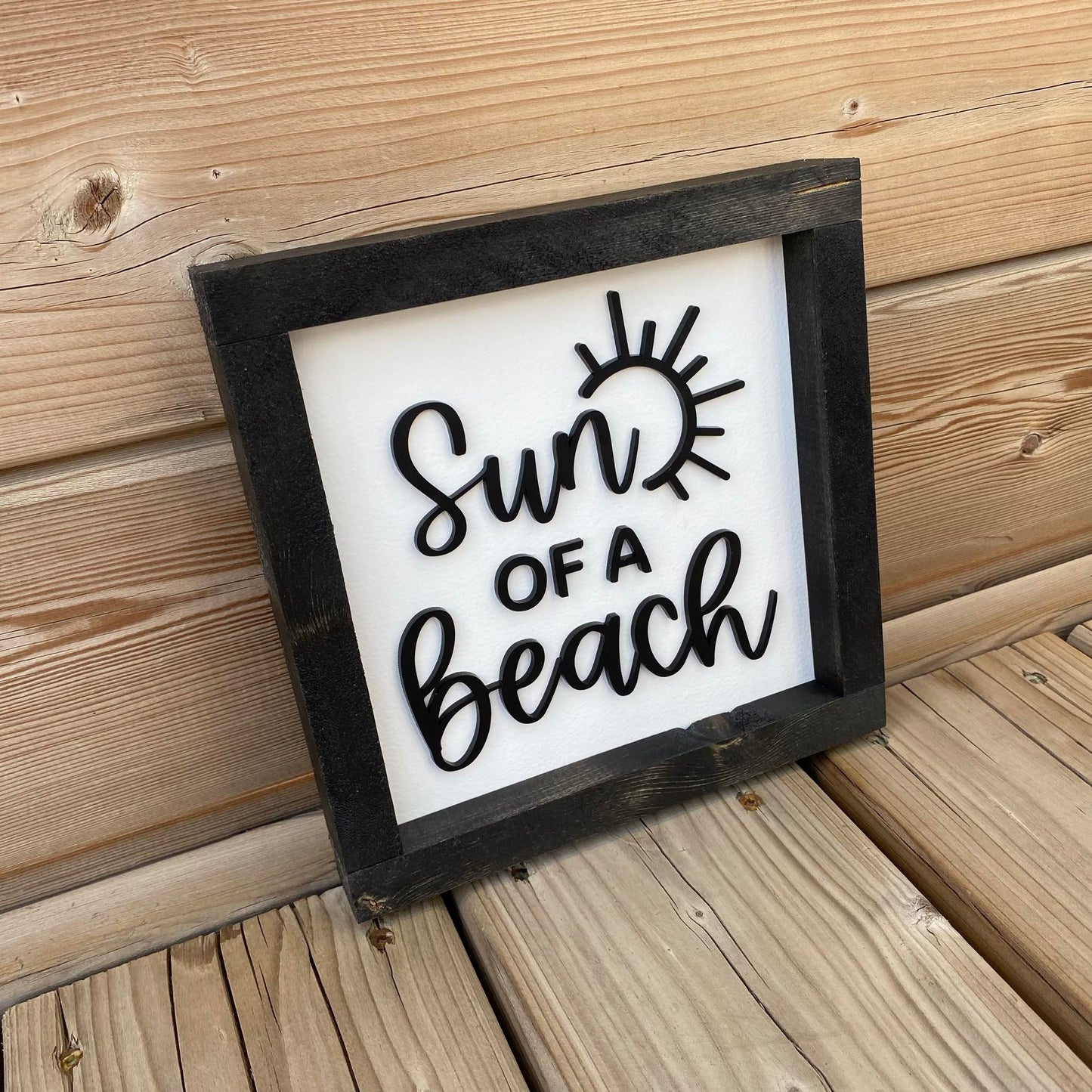 Sun Of A Beach | Wood Sign