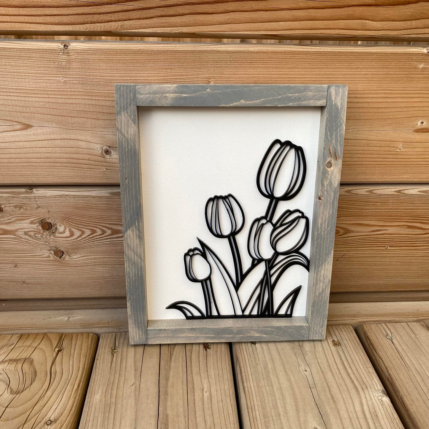 Tulips | Wood Sign