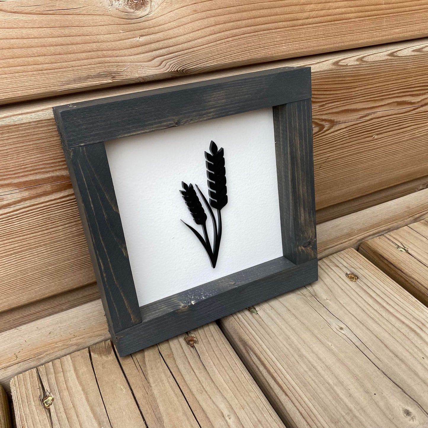 Wheat Mini | Wood Sign