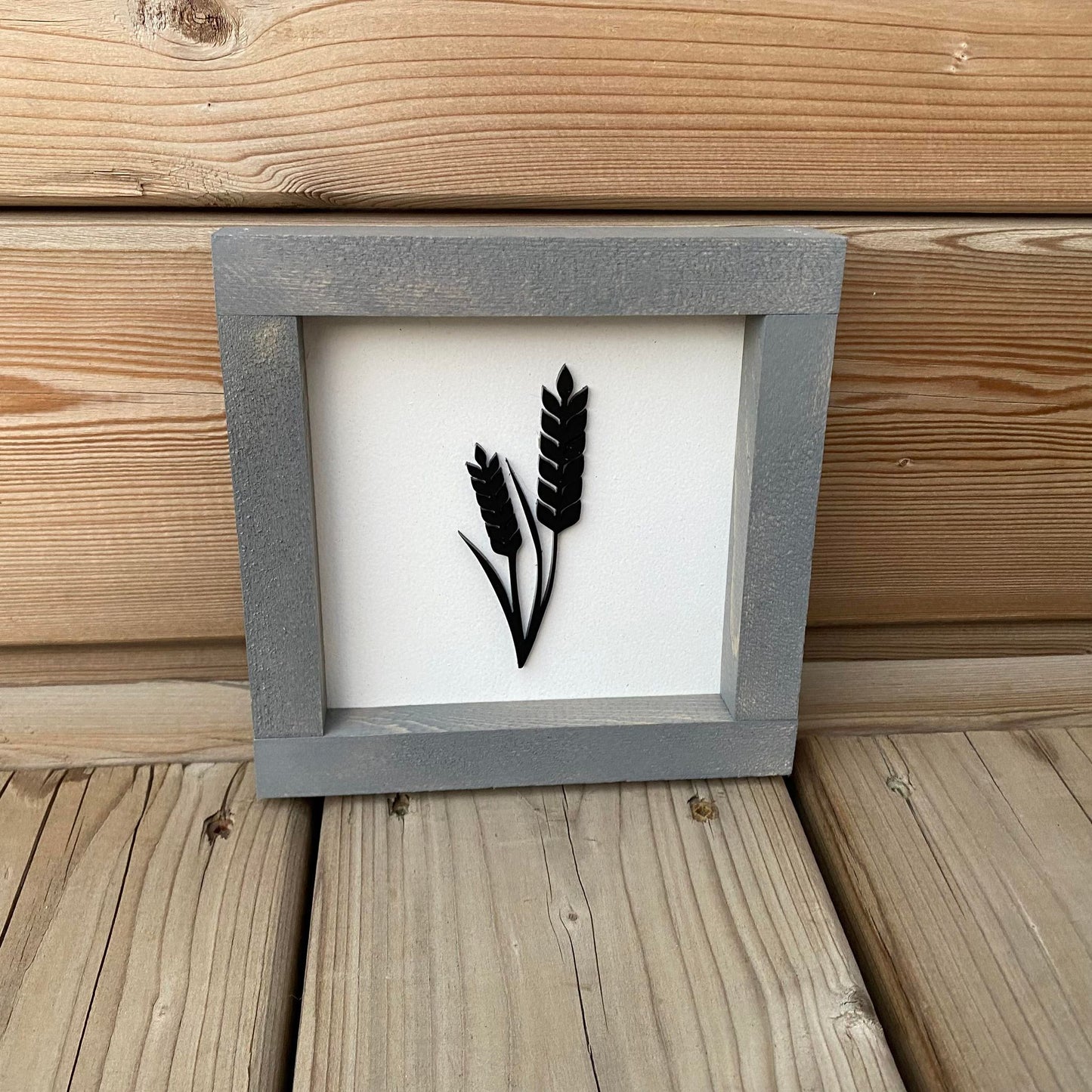 Wheat Mini | Wood Sign