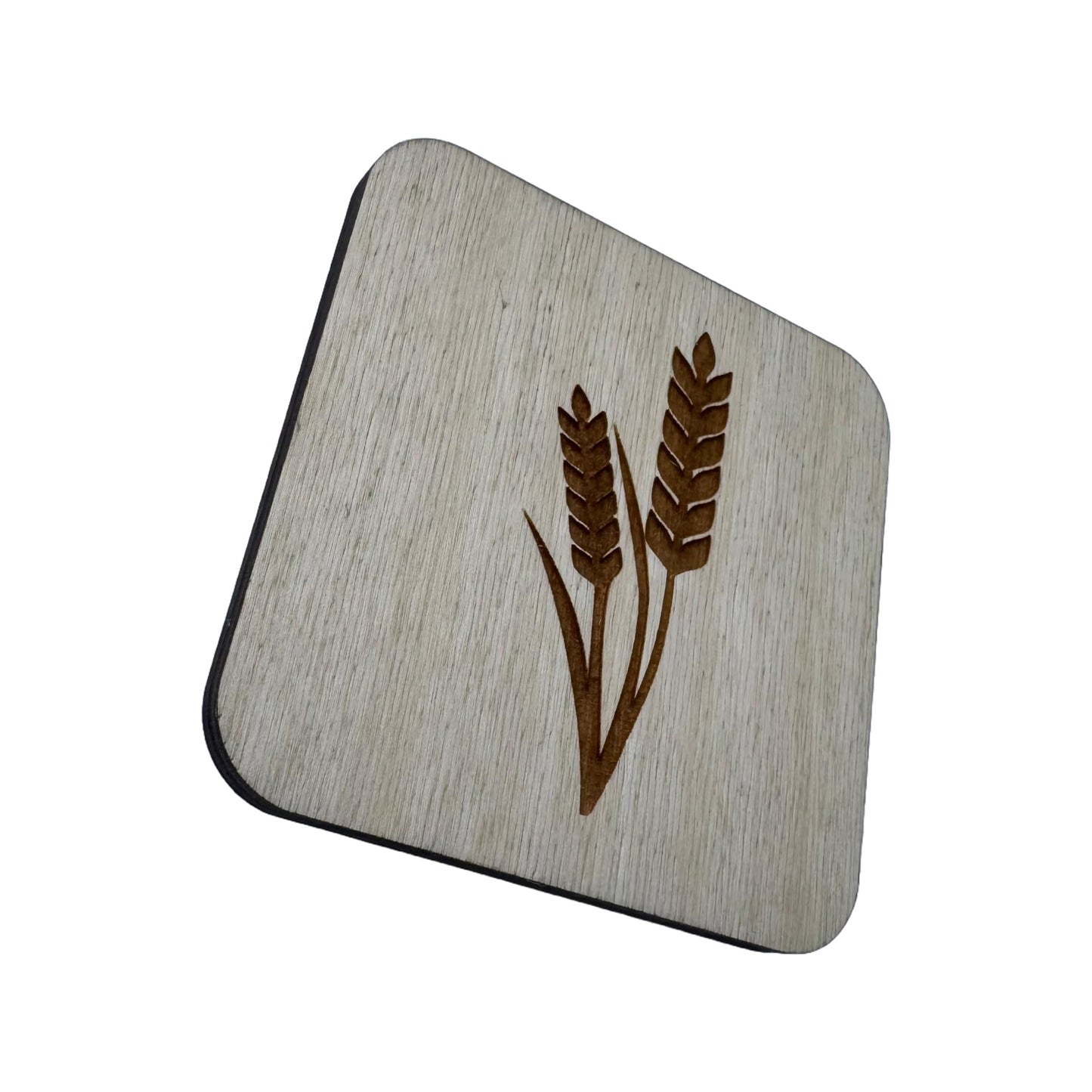 Wheat | Wood Coaster