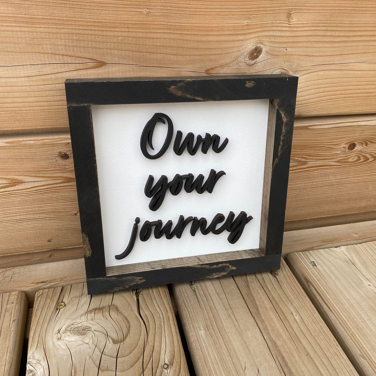 Own Your Journey | Wood Sign
