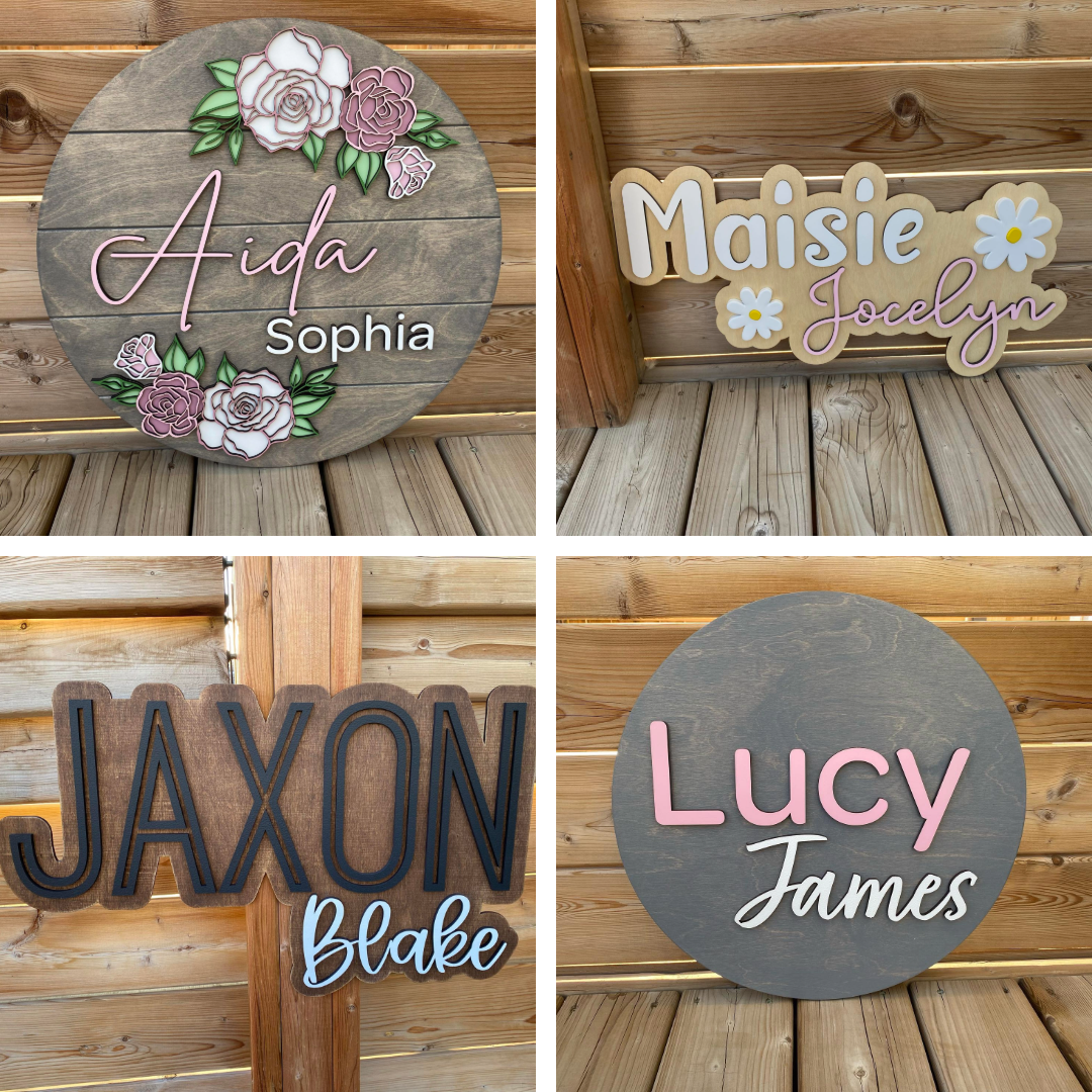 Custom Nursery Signs