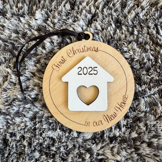 First Christmas In Our New Home Ornament | 2025 Ornament