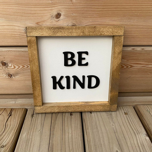 Be Kind | Wood Sign