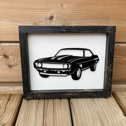 Camaro | Wood Sign