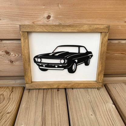 Camaro | Wood Sign