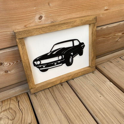 Camaro | Wood Sign