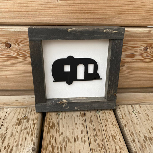 Camper | Wood Sign