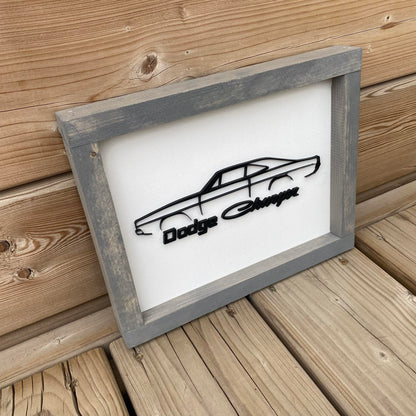 Charger | Wood Sign