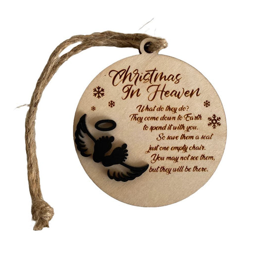 Christmas In Heaven Baby | Ornament