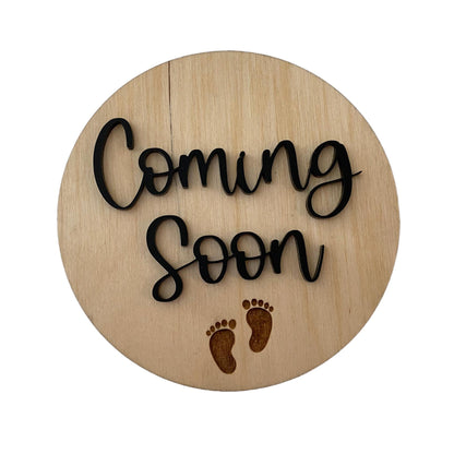 Coming Soon | Baby Announcement Sign