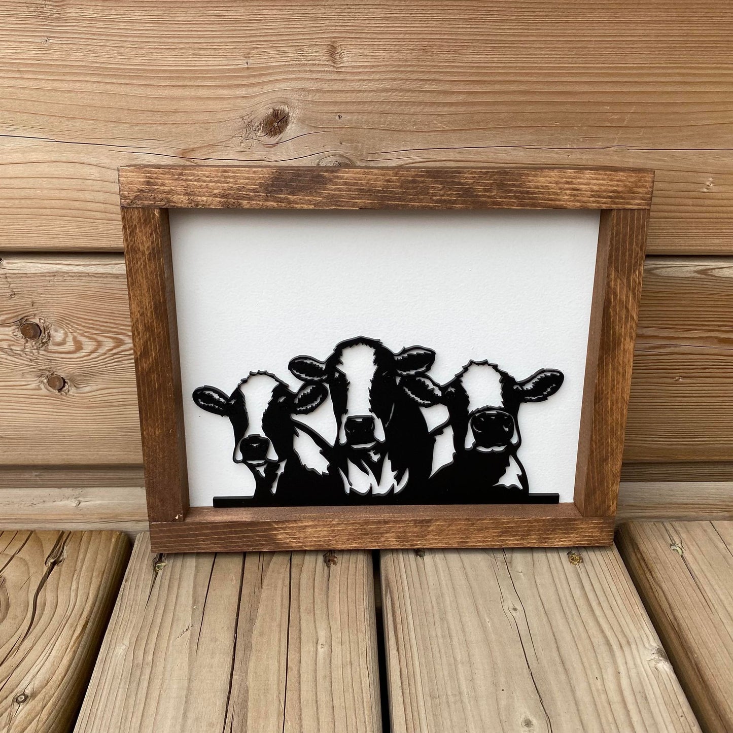 Cows | Wood Sign