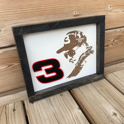 Dale Earnhardt | Wood Sign