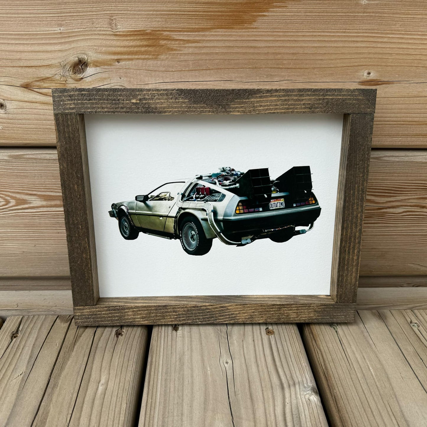 Delorean | Wood Sign