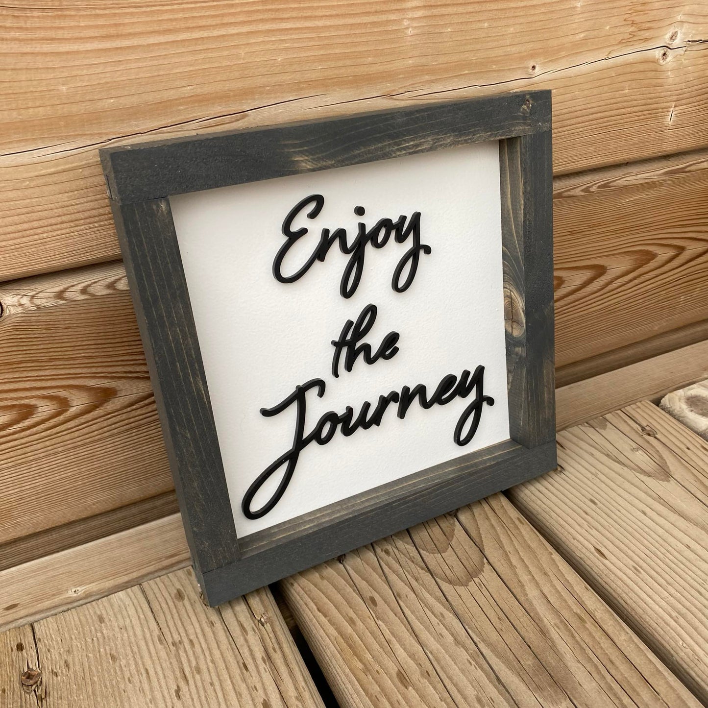 Enjoy The Journey | Wood Sign